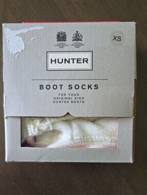 Children's Kids Hunter Boots Socks Size XS